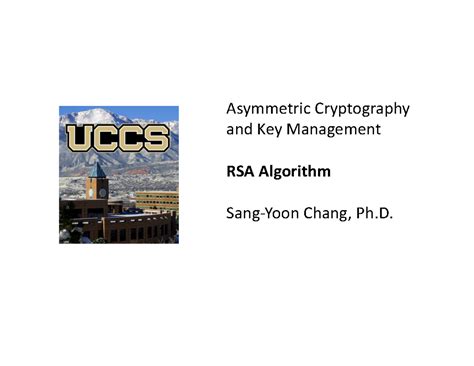 Asymmetric Cryptography - Module: RSA Algorithm Prime factorization ...
