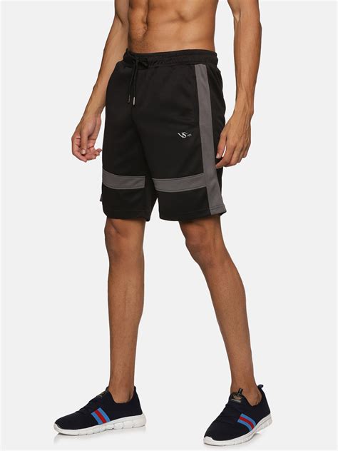 VS by Sehwag Poly Cotton PC Shorts for Men Black – VS Shop