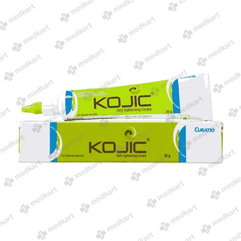 KOJIC CREAM 25 GM : View Price, Combination and Alternatives | Medkart