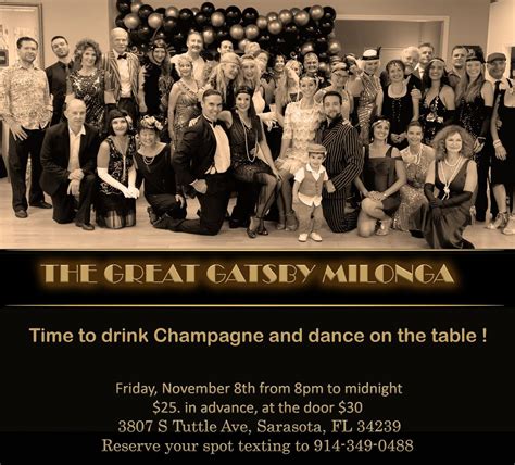 Great Gatsby Milonga Malbec, 3807 S Tuttle Ave, Sarasota, FL 34239-6412 ...