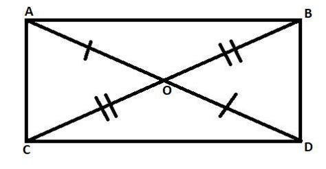 abcd is a rectangle . Its diagonals meet at o and oa=2x-1,Od=3x-2. find ...