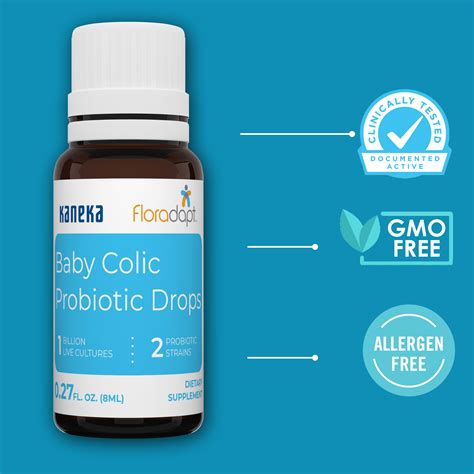 Probiotic Colic Drops for Babies | Floradapt™ Probiotics by Kaneka