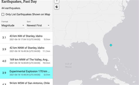 Explosive USS Gerald R. Ford Shock Trial Registered as 3.9 Magnitude ...