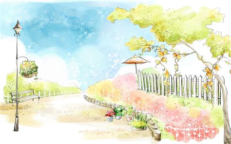 Cartoon Scenery Wallpapers - Top Free Cartoon Scenery Backgrounds ...