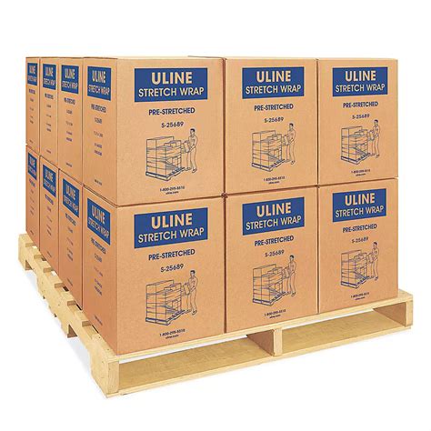 Heavy Duty Pre-Stretched Wrap Skid Lot - 51 gauge, 17.3" x 1,500' S ...