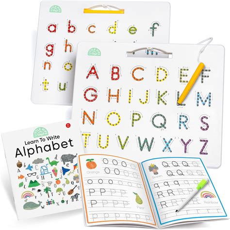 Buy Magnetic Letter Board & Magnetic Letters Toddler Toys – (2 in 1 ...