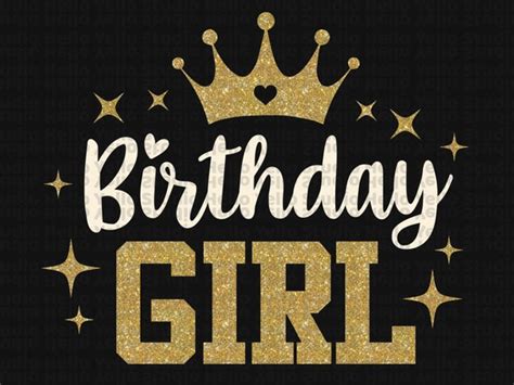Birthday Girl Svg Its My Birthday Svg Birthday Svg Happy - Etsy India
