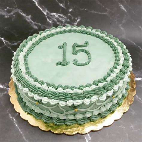 Classic green cake - Lacreme Bakery Cafe