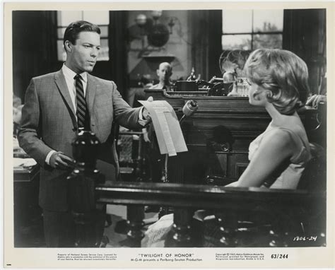 Twilight of Honor (movie, 1963)