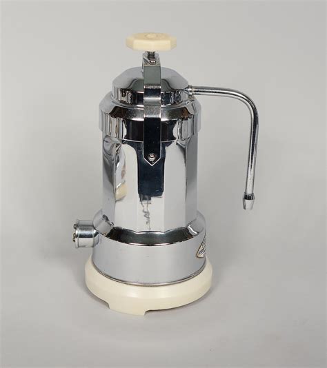 Collection of Vintage Art Deco Espresso Makers in Chrome and Nickel Plate For Sale at 1stDibs