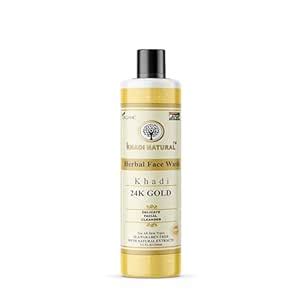 Khadi Natural 24K Gold Face Wash 210 ML (24K Gold) : Amazon.in: Beauty
