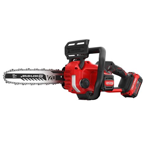 Craftsmanv20 Rp Cordless Chainsaw Powerful And Lightweight 12 Inch 5ah ...