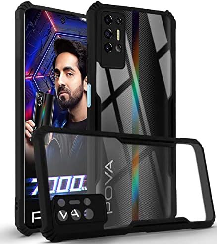 Jkobi Back Cover Case for Tecno Pova 2 (Shockproof with Polycarbonate ...