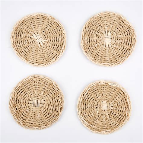 Buy Arena Set of 4 Handmade Paper Coasters from Home Centre at just INR ...