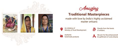 Buy Pure Handicraft Items & Handloom Items Online - Saras Aajeevika