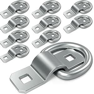 IRENPORU 3/8” Heavy Duty D Rings Tie Down Anchors Hooks for Trailer ...