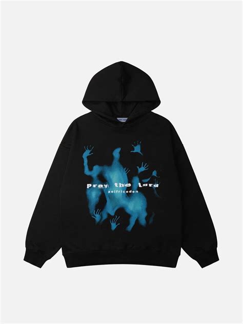 Aelfric Eden Abstraction Shadow Graphic Hoodie | Prays the lord, Hoodie ...