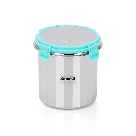 Buy Sumeet Airtight & Leak Proof Steelexo Stainless Steel Storage ...