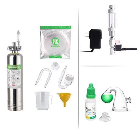 Buy FZONE 2.5L Aquarium CO2 Generator System Carbon Dioxide Reactor Kit ...