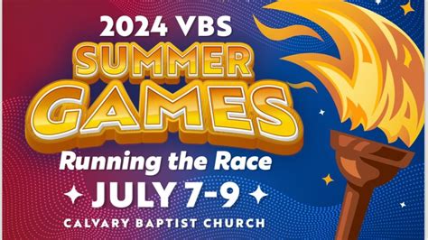 2024 VBS - Summer Games - Running the Race, 25 Riverside Ave, Sanford ...