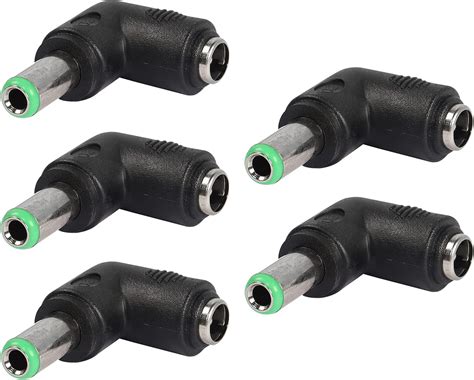 Buy MEIRIYFA DC Power Converter Adapter 90 Degree Angle DC 6.3x3.0mm ...