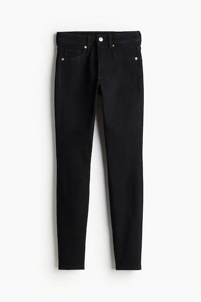 Women's Black Skinny High Jeans | H&M IN