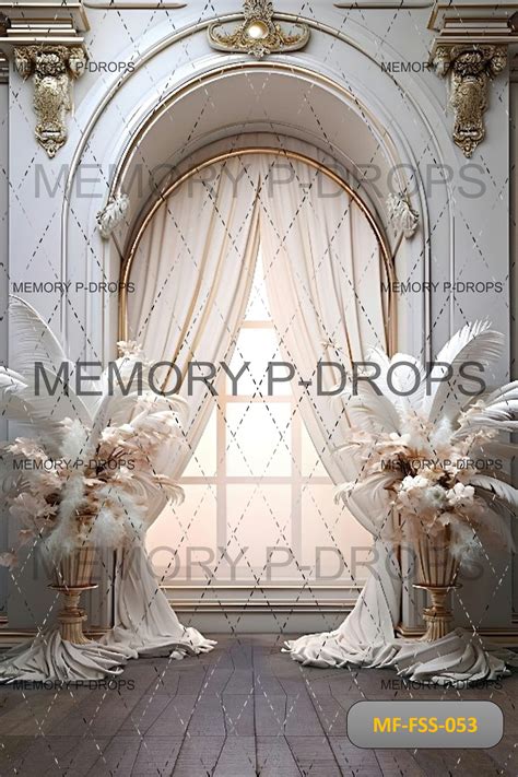 Boho Rustic Screen Divider Vertical Joint Backdrop