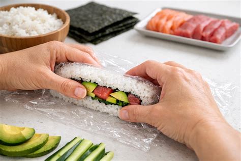 How to Make Uramaki Sushi Rolls Without Bamboo Mat: Step-by-Step Guide
