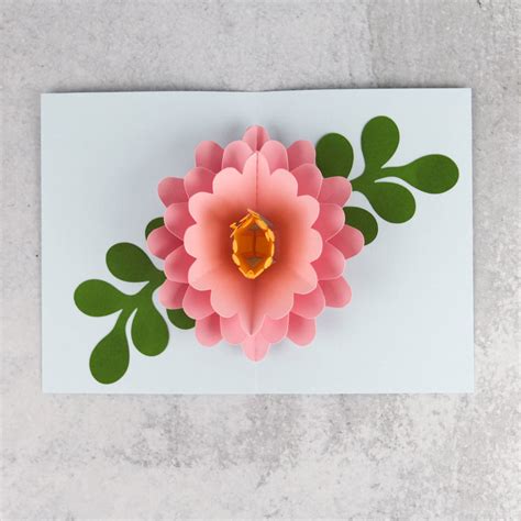 Flower Pop Up Card Tutorial 的图像结果