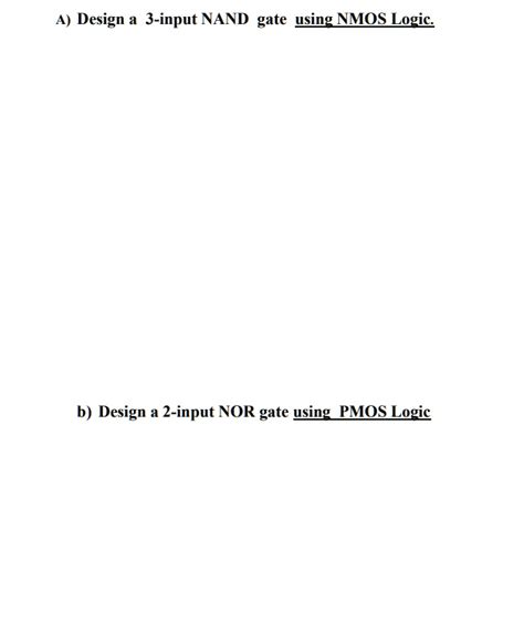 Image result for 3 Input Nand Gate Design