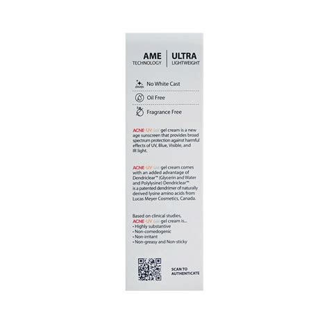 IPCA ACNE-UV Gold Gel Cream SPF 100+ (50gm) - Cureka - Online Health ...
