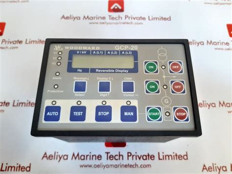Woodward gcp-20 generator control – Aeliya Marine Tech