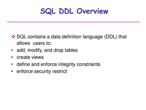 Image result for DDL SQL