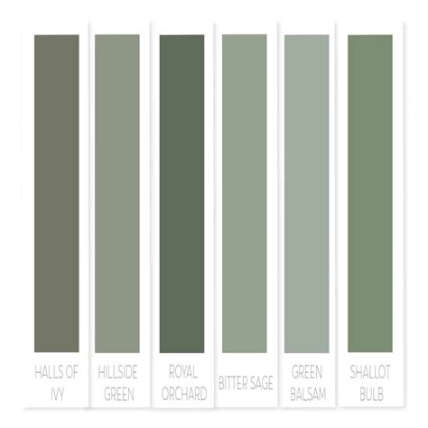 Popular Behr Green Paint Colors - Paint Colors