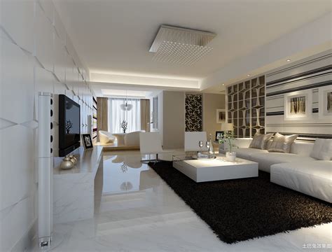 10款客厅地板砖效果图，与家居风格完美搭配-中国木业网