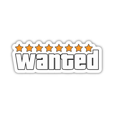 Wanted Sticker – stickystore
