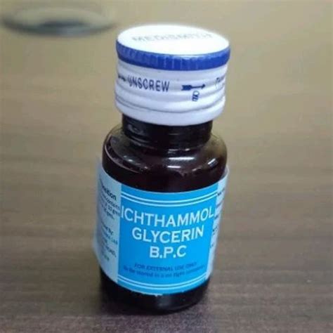 Ichthammol Glycerin B P C at ₹ 30/piece | in Bengaluru | ID: 2853036803948
