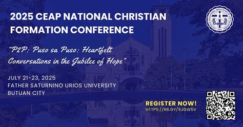 2025 CEAP National Christian Formation Conference, Father Saturnino ...
