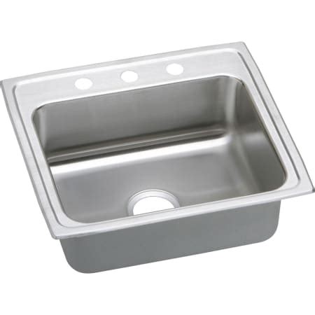 Elkay LRQ22191 Gourmet 22" Single Basin Drop In Stainless Steel Kitchen ...