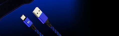 NiTHO PS4 DUAL CHARGE & PLAY CABLE, USB A to Micro USB Charger Cable ...