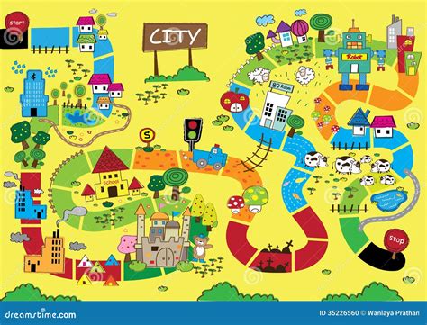 Cartoon Map Home 的图像结果