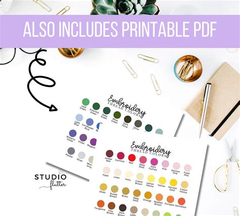 Image result for Polyester Embroidery Thread Color Chart