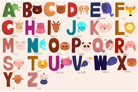 Animal Alphabet Zoo