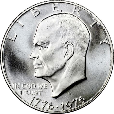 MintProducts > U.S. Modern Dollars (1971-Date) > 1974-S Eisenhower 40% ...