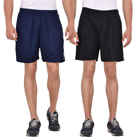 Buy Pack of 2 Fashion 7 Multicolor Knee Length Shorts For Men Online ...