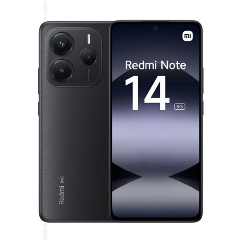 Redmi Note 14 5G Dual SIM Midnight Black 128GB and 6GB RAM ...