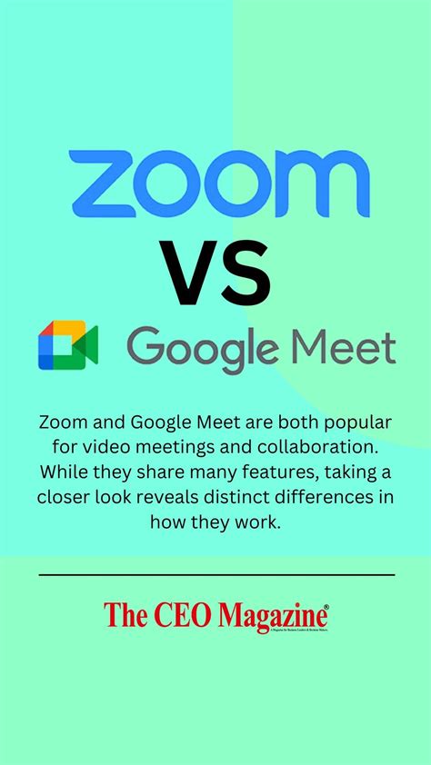 Zoom vs Google Meet