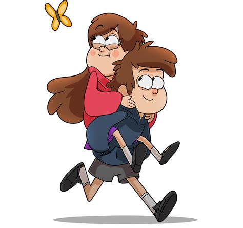 Gravity Falls Mabel And Dipper Hug