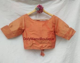 Buy Handmade Designer Women Saree Blouse, Light Purple Sari Blouse ...