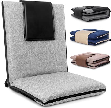 Floor Chair with Water Repellent Fabric 14-Position Adjustable Floor ...